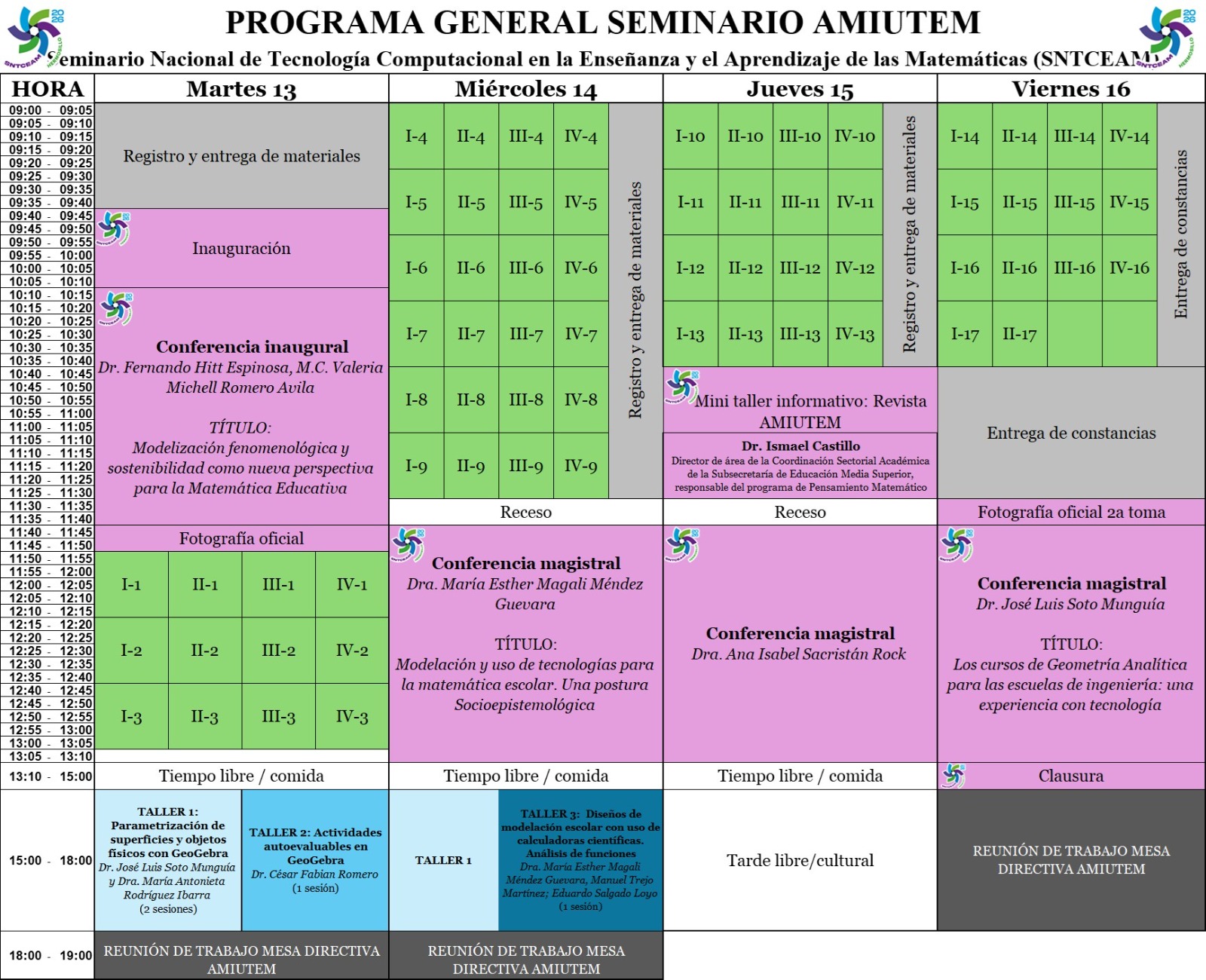Programa General SNTCEAM